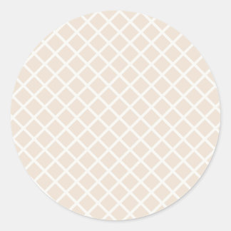 Sticker Rond Trellis Diamant | Lin Souple