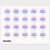 Sticker Rond TRÈS BON ! + Nombreux notes et symboles de musique (Feuille)