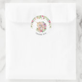 Sticker Rond Très Magique Jour Unicorn (Sac)