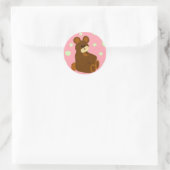 Sticker Rond Très mignon (Sac)