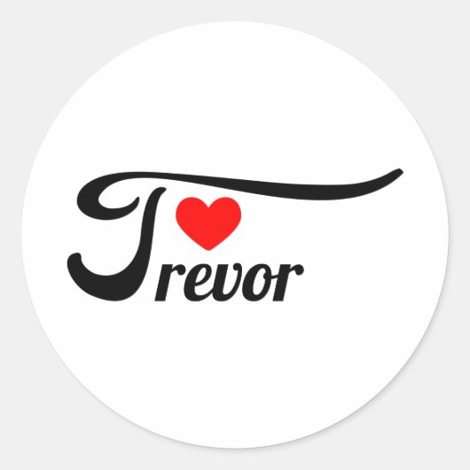 Sticker Rond Trevor (Devant)
