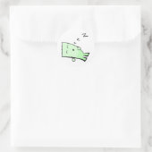 Sticker Rond Triangle Dude Young Sleeping (Sac)