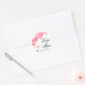 Sticker Rond Triangles géométriques - Décal de préférence | peo (Enveloppe)