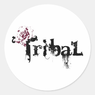 Sticker Rond Tribal