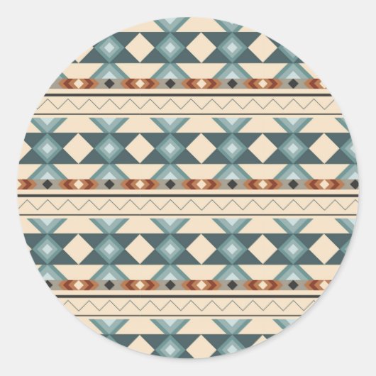 Sticker Rond Tribal, Amérindien, Vie éternelle (Devant)