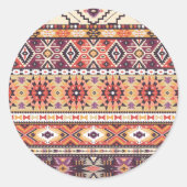 Sticker Rond Tribal Aztec (Devant)