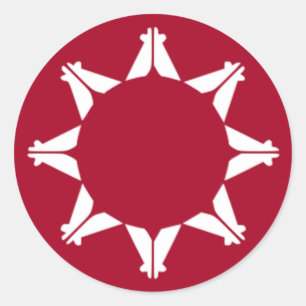 Sticker Rond tribu Lakota