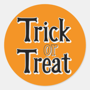 Sticker Rond tricher ou traiter