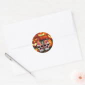 Sticker Rond Trick ou Treat Halloween (Enveloppe)
