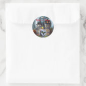 Sticker Rond Trick ou Treat Halloween (Sac)