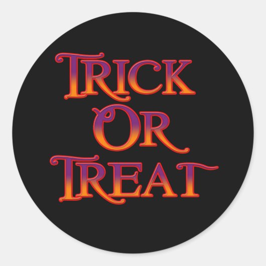 Sticker Rond Tricoter ou traiter (Devant)