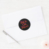 Sticker Rond Tricoter ou traiter (Enveloppe)