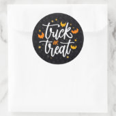 Sticker Rond Tricoter ou traiter (Sac)