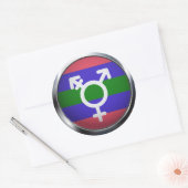 Sticker Rond Trigenre (Enveloppe)