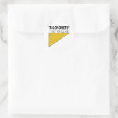 Sticker Rond Trigonométrie (Sac)