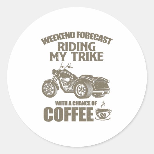 Sticker Rond trike (Devant)