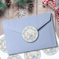Trio d'ours polaires couronne de Noël
