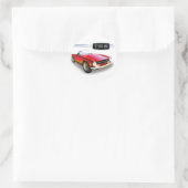 Sticker Rond Triomphe TR6 (Sac)