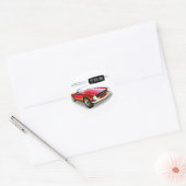 Sticker Rond Triomphe TR6 (Enveloppe)