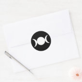 Sticker Rond Triple Déesse (Enveloppe)