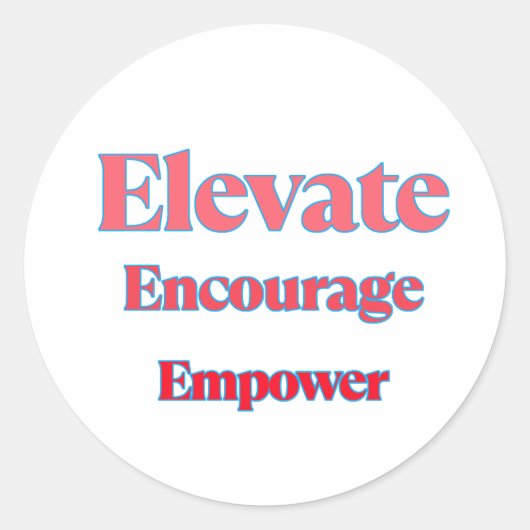 Sticker Rond Triple Impact (Devant)