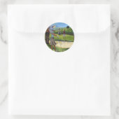 Sticker Rond Trish Biddle - Ladies Golf (Sac)