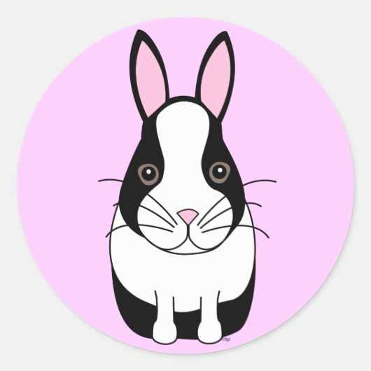 Sticker Rond Trixie (Devant)