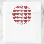 Sticker Rond Trois coeurs (Sac)