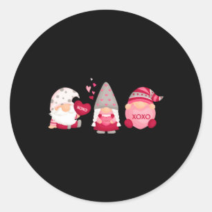 Sticker Rond Trois Gnomes Le tenant