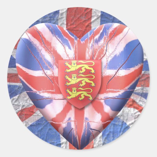 Sticker Rond Trois Lions (Devant)