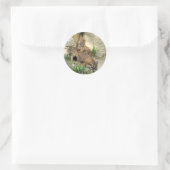 Sticker Rond Trois petits tigres (Sac)