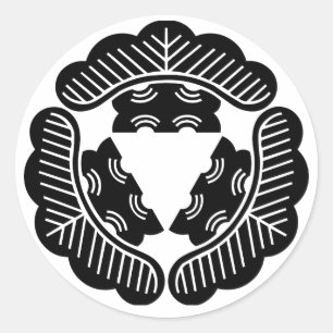 Sticker Rond Trois pins