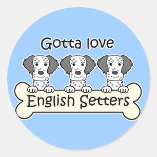 Sticker Rond Trois poseurs anglais