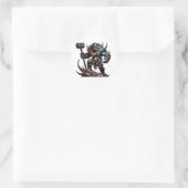 Sticker Rond Troll 2 (Sac)