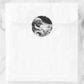 Sticker Rond troll-clipart-13 (Sac)