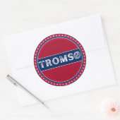 Sticker Rond Tromsø City Pride Emblem – Norwegian Identity (Enveloppe)