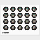 Sticker Rond Trop Léger Pour Fractionner Bowling Lover Bowler F (Feuille)