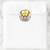 Sticker Rond Trophée (Sac)