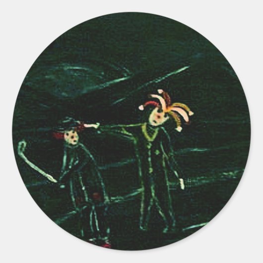 STICKER ROND TROU 7 (Devant)