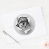 Sticker Rond trou d'oeil (Enveloppe)