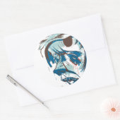 Sticker Rond Trous Dans Ma Tête (Enveloppe)