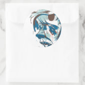 Sticker Rond Trous Dans Ma Tête (Sac)