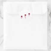 STICKER ROND TROUS DE BULLET SANGLÉ (Sac)