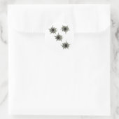 Sticker Rond Trous de puces (Sac)