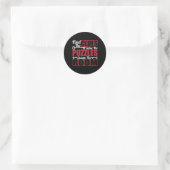 Sticker Rond Trouver Les Clés Résoudre Les Puzzles Escape Room  (Sac)
