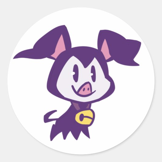 Sticker Rond Truffes (Devant)