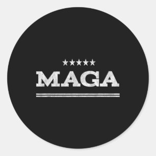 Sticker Rond Trump 2020, premier Trump aux Etats-Unis