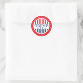 Sticker Rond Trump 2024 (Sac)
