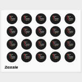 Sticker Rond Trump 2024 (Feuille)