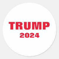 Trump 2024 Colorful Red White Bold Cool tendance